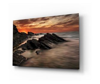 Tablou din sticla securizata, Coastal  72 x 46 cm
