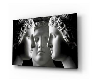Картина от закалено стъкло, Statues  72 x 46 см