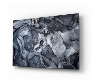 Картина от закалено стъкло, Gray Smoke  110 x 70 см