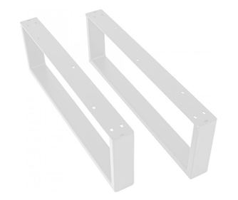 Set 2 Picioare Masa Metal, Noptiera sau Comoda, Stil Scandinav, Vopsire in Camp Electrostatic