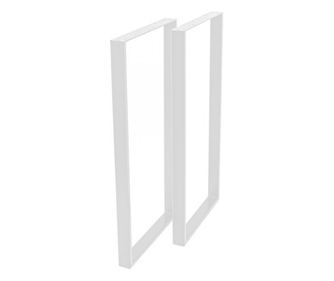 Set 2 Picioare Masa Metal de Bar, Stil Scandinav, Vopsire in Camp Electrostatic, Finisaje Premium