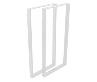 Set 2 Picioare Masa Metal de Bar, Stil Scandinav, Vopsire in Camp Electrostatic, Finisaje Premium