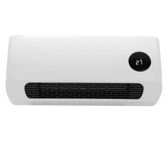 Керамична печка за стена Elite EHH-1380, 2000W, Wi-Fi, PTC нагревател, 2 степени, 45C, Таймер, Функция отворен прозорец, Бял