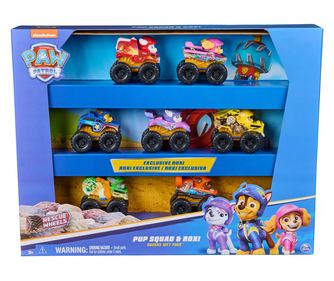 Spin Master Zestaw prezentowy Psi Patrol Reascue Wheels Pups Squad