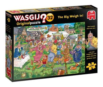 Wasgij Original 32 1000pcs Puzzle (cu imagine) fierăstrău 1000 buc. Benzi desenate