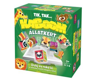 Kaboom állatkert fejlesztő logikai társasjáték