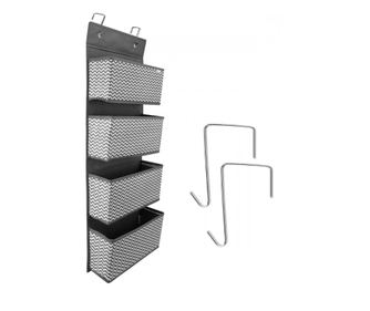 Závesná polica, 4 priehradky, 33 cm x 9 cm x 92 cm, 49081,22