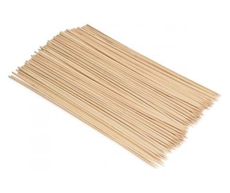 Комплект от 100 бамбукови шишчета Navaris, 400 x 4 mm, 49149.01