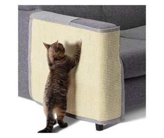 Защита от надраскване за котки, 60x70 см, Сизал, Многоцветна, 47363.19.25