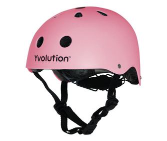 Casca protectie Yvolution 44-52 cm Pink