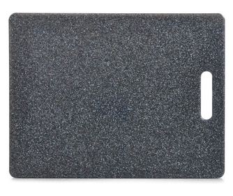 Zeller Kuchenna Deska do Krojenia, Plastikowa, 30x20x0.8 cm, Antracytowa