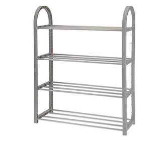 Εξαιρετική Οργάνωση Παπουτσιών Houseware, πλαστικό/μέταλλο, 50x19x65 cm, γκρι