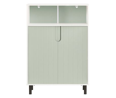 SoBuy dulap, dulap de baie, dulap de podea BZR138-GR