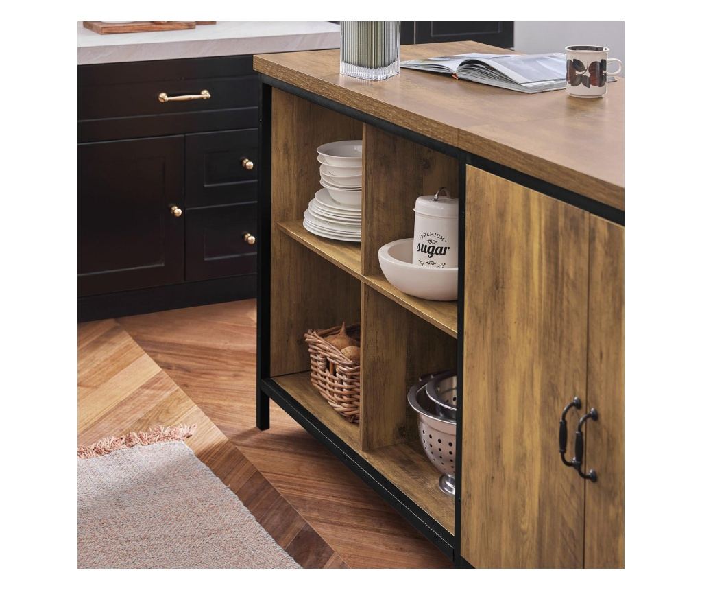 SoBuy Centralna kuhinjska ostrva, desert, dezerty KNL01-F - 14