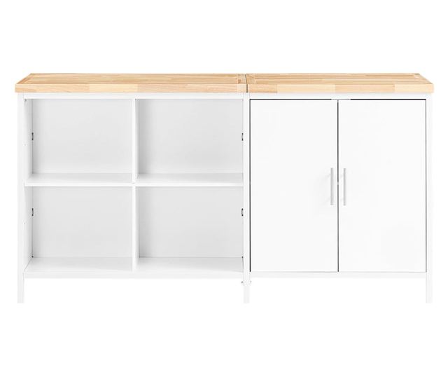 SoBuy a dezerta, bucătărie, bucătărie mobilă KNL09-WN