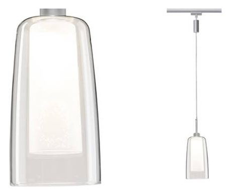 Závěsné svítidlo URail GU10 5 W LED Paulmann Arido II Chrom (matný)