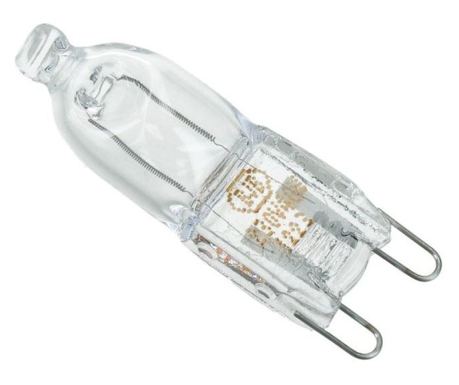 Bec halogen cuptor G9, T4, 40 W C00861224 Whirlpool 488000861224 - Original