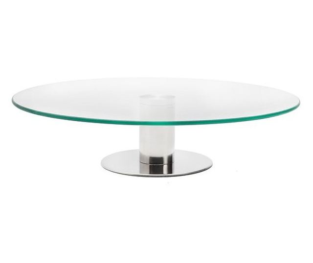 Platou servire tort Tadar, sticla, 30 cm, 108051