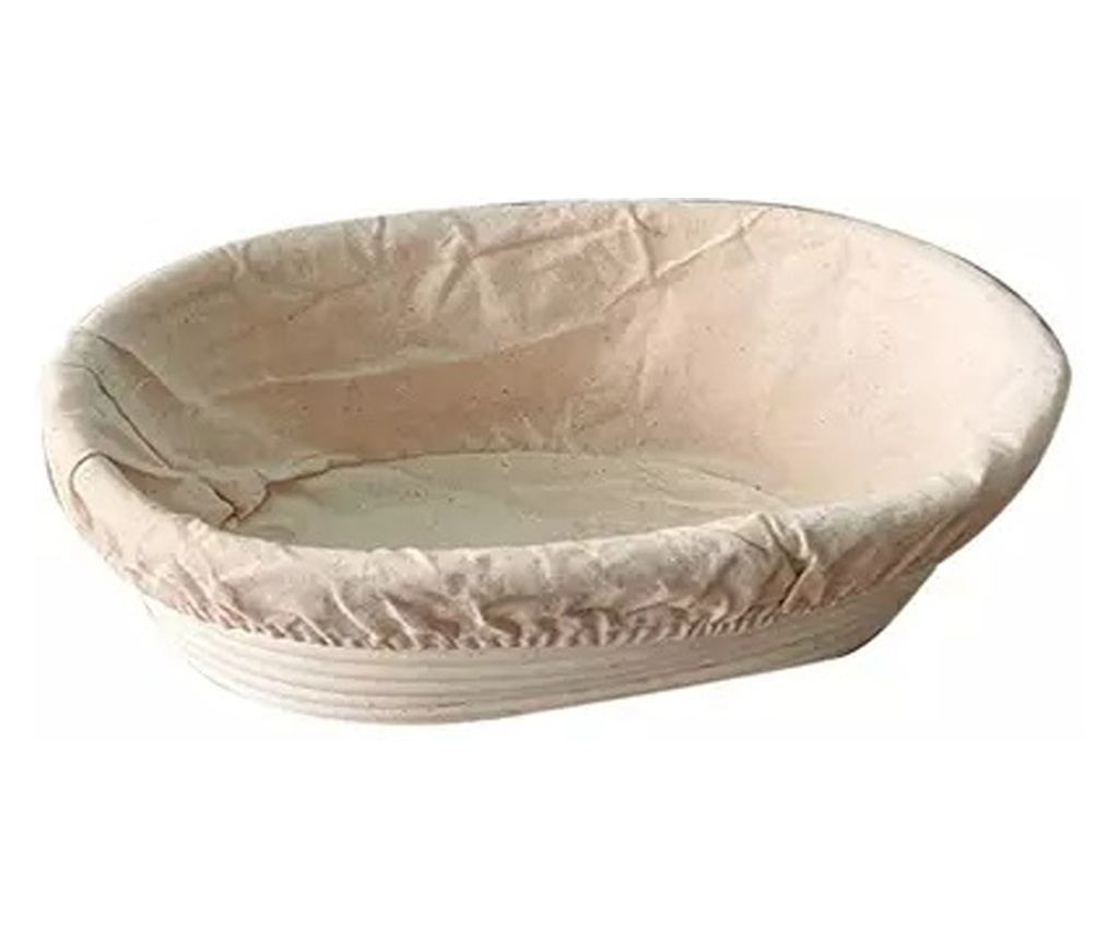 Ovális Rattan Szakajtó Kenyér Kelesztőtál 35*14*7 cm - 7