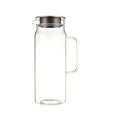 Καράφα Fissman Giorno, από βοριοπυριτικό γυαλί, 1000 ml, 13.5x10x21.5 cm