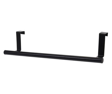 Cuier usa Excellent Houseware, otel inoxidabil, 36x8 cm, negru