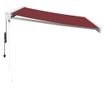 Автоматична прибираща се тента, бордо, 350x250 см thumbnail 4