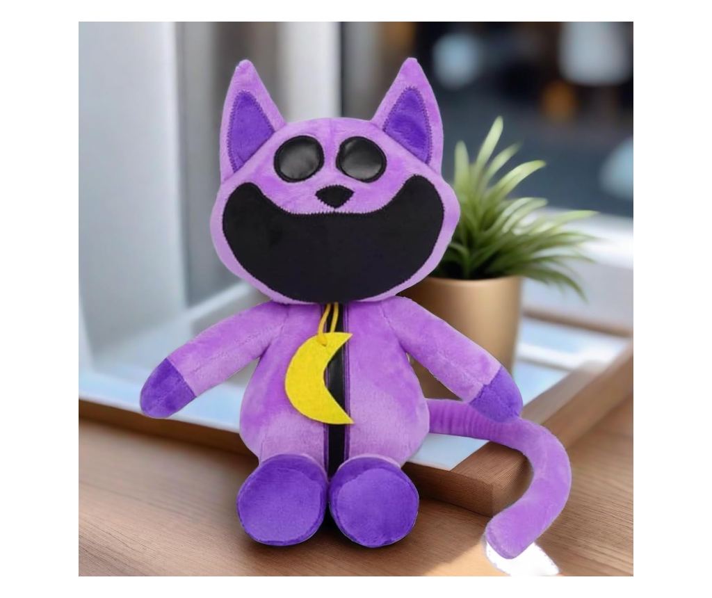 Jucarie din Plus tip CatNap, Creaturi Zambitoare, dimensiuni 25cm