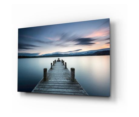 Tablou din sticla securizata Dock  110 x 70 cm