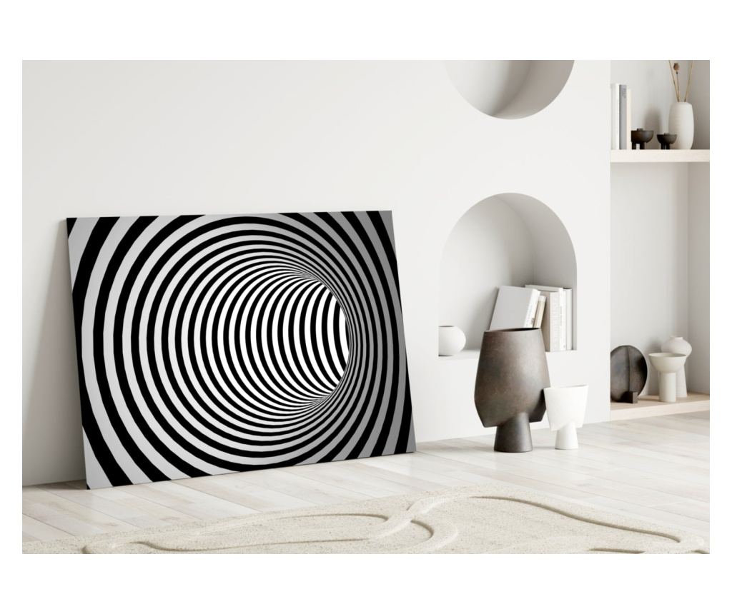 Poslikava na zaščiteno steklo Illusion  72 x 46 cm - 3