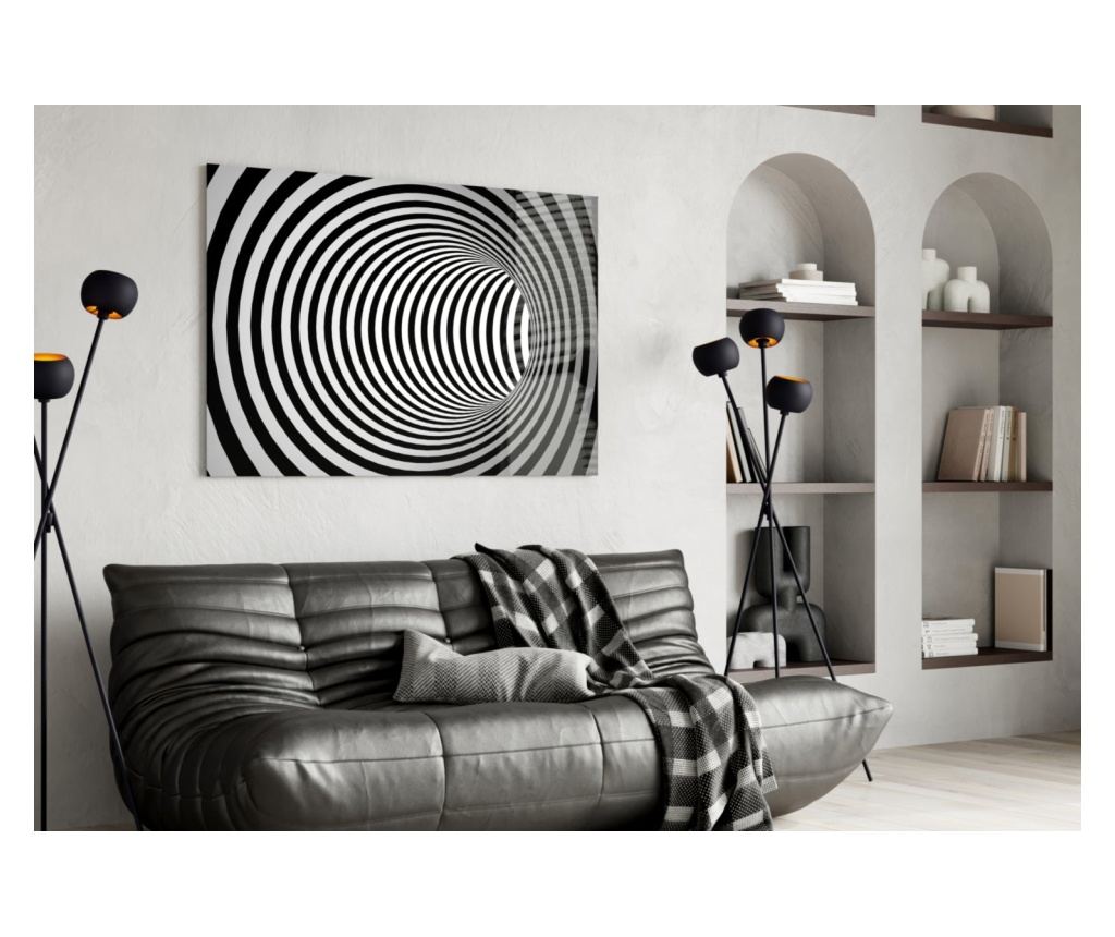 Poslikava na zaščiteno steklo Illusion  72 x 46 cm - 4