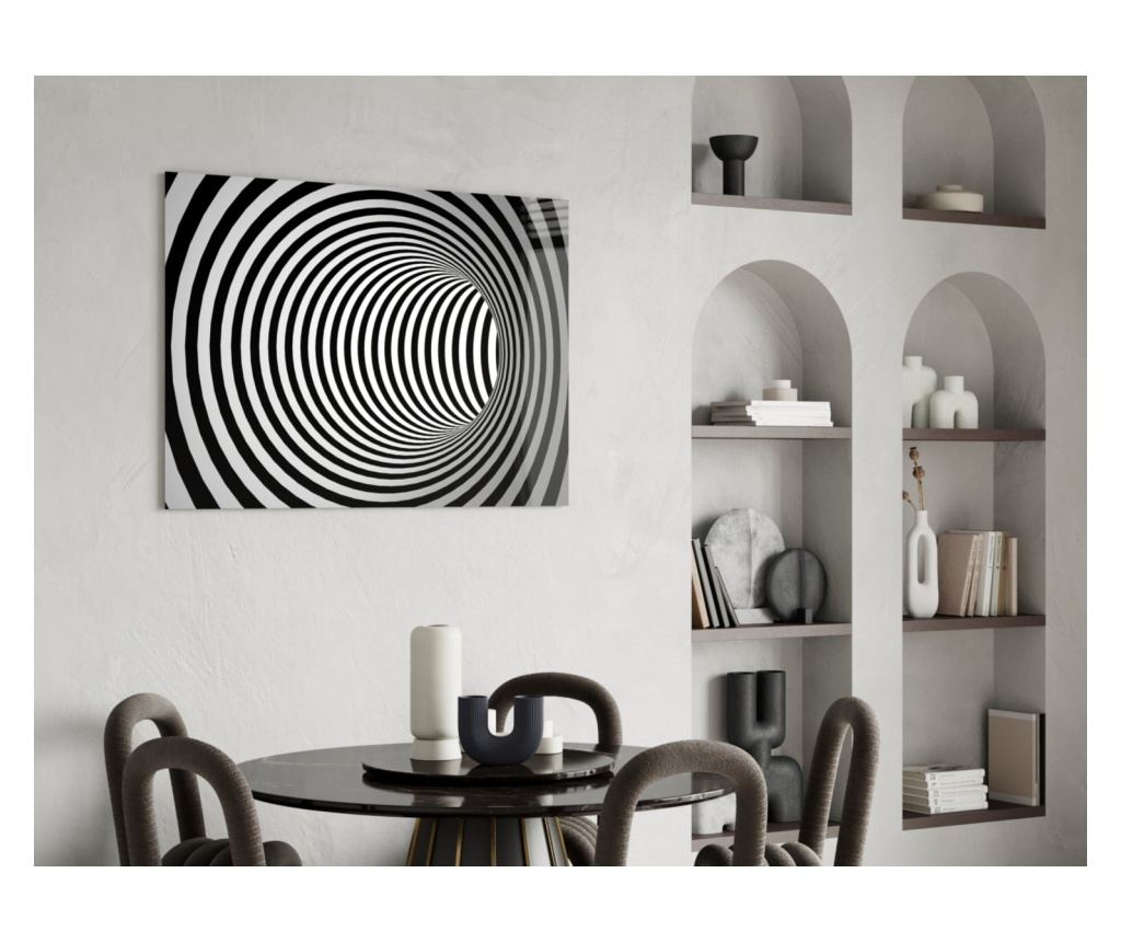 Poslikava na zaščiteno steklo Illusion  72 x 46 cm - 5
