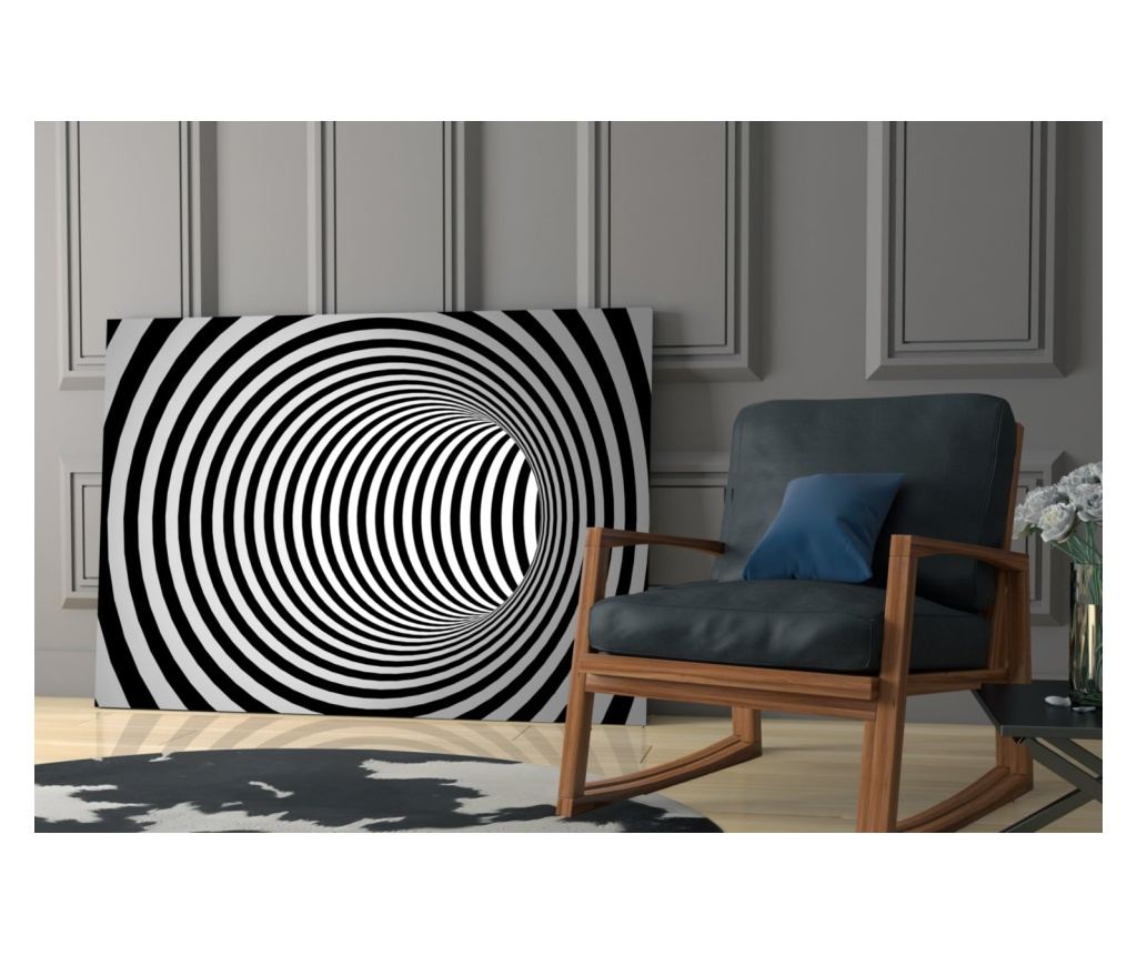 Poslikava na zaščiteno steklo Illusion  72 x 46 cm - 6