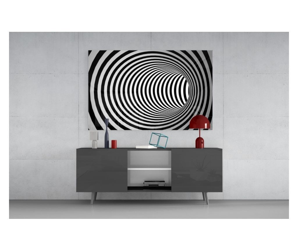 Poslikava na zaščiteno steklo Illusion  72 x 46 cm - 8