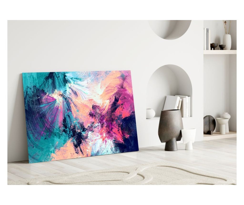 Tablou din sticla securizata, Abstract  110 x 70 cm - 3
