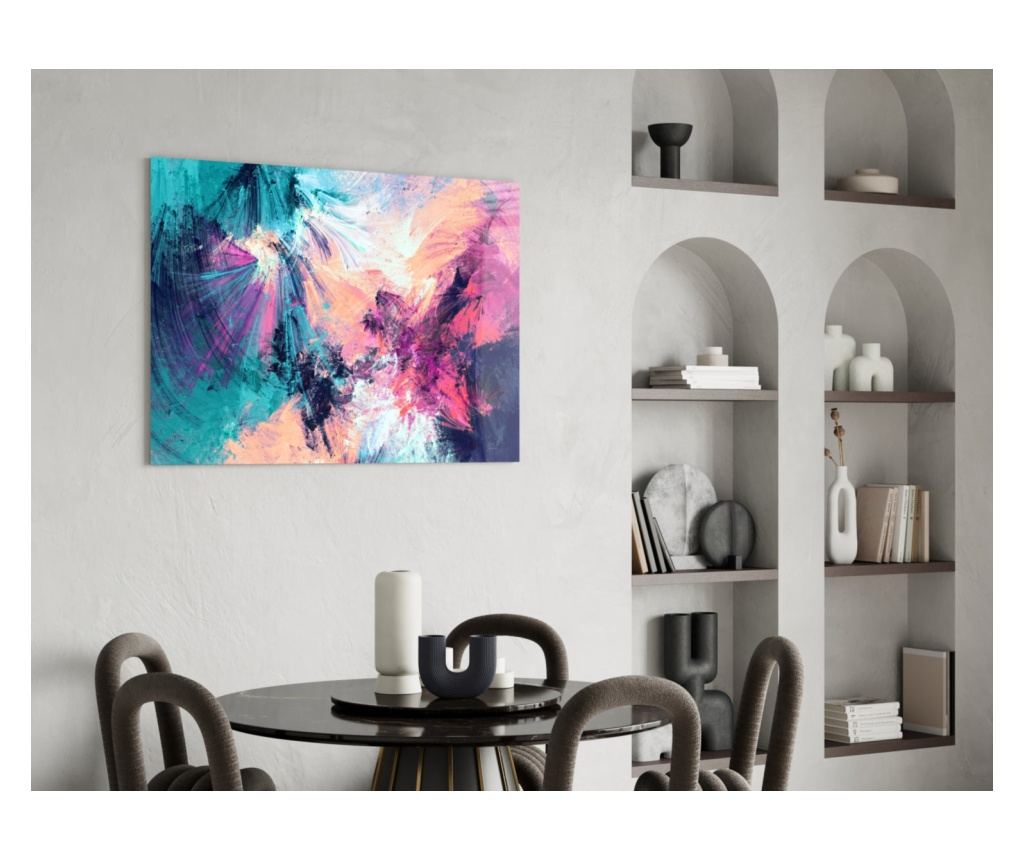 Tablou din sticla securizata, Abstract  110 x 70 cm - 5