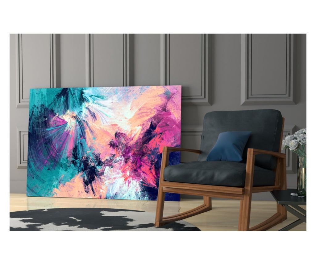 Tablou din sticla securizata, Abstract  110 x 70 cm - 6