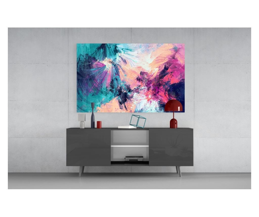 Tablou din sticla securizata, Abstract  110 x 70 cm - 8