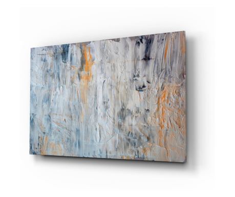 Poslikava na zaščiteno steklo Abstract Pattern  110 x 70 cm