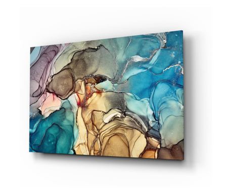  Festés rögzített üvegre, Colored Smoke 72 x 46 cm