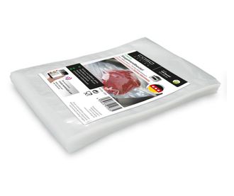 Set 100 de pungi profesionale pentru aparat de vidat cu camera 15x20 cm, Caso Germany