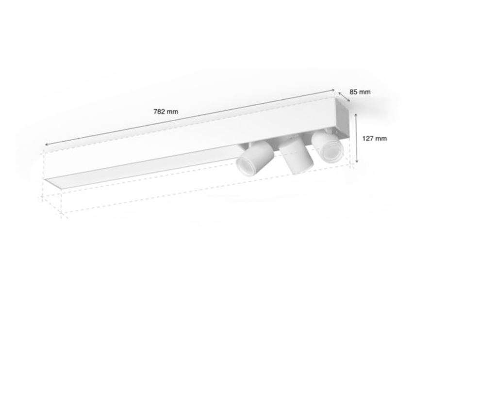 Philips Hue White and Color Ambiance pametna stropna svetilka - 6