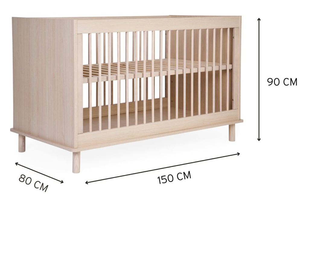 Patut Childhome Nordica Natural 70x140 cm - 3