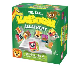 Kaboom állatkert fejlesztő logikai társasjáték