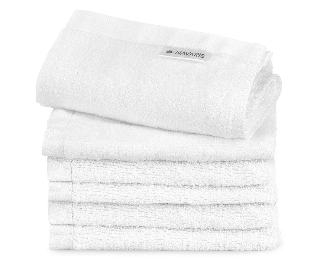 Комплект от 6 кърпи от бамбукови влакна Navaris, 25 х 25 см, 48734.02.06 - 2