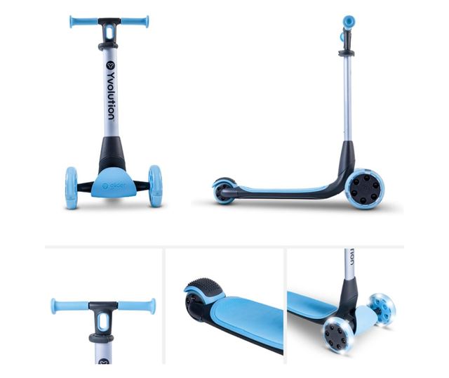 Тротинетка Yvolution Y Glider Luna Blue