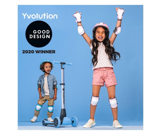 Тротинетка Yvolution Y Glider Luna Blue