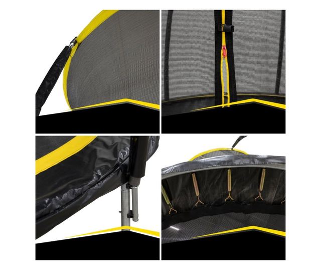 Трамплин с предпазна мрежа Dunlop 183x50 см