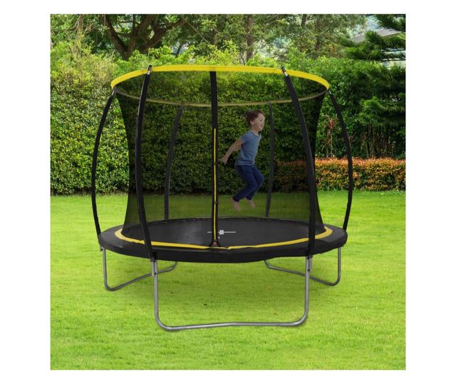 Трамплин с предпазна мрежа Dunlop 183x50 см