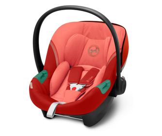 Scoica auto Cybex Aton S2 i-Size Hibiscus Red