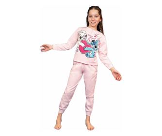 Детска пижама Disney Stitch DY50A1416 110-116 CM 5-6 години Розова